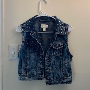 Forever 21 denim vest